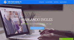 Desktop Screenshot of hablandoingles.com