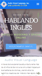 Mobile Screenshot of hablandoingles.com