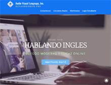 Tablet Screenshot of hablandoingles.com
